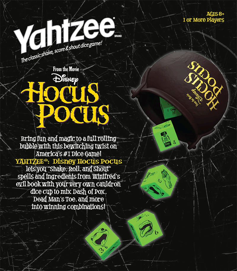 Hocus Pocus Yahtzee