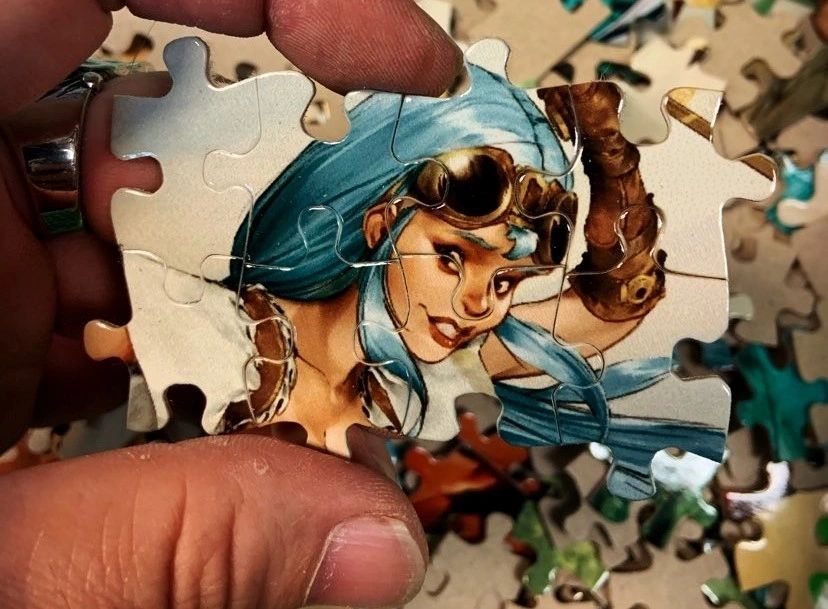 Quadrasesery aka Element Goddesses (Set of 4) Puzzles (via Spain)