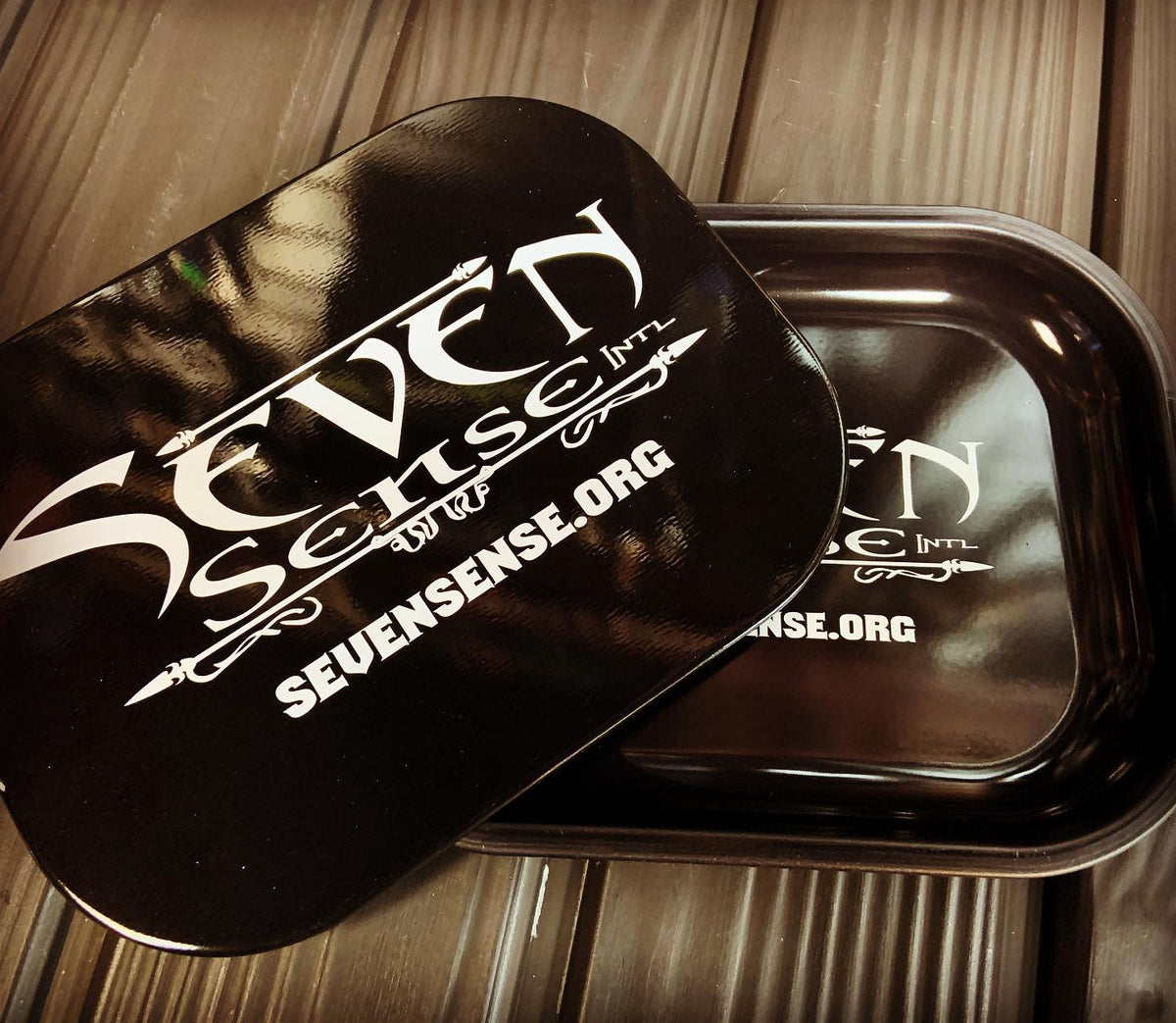 Seven Sense Original "Blackout" Tray w/ *HardTop Lid