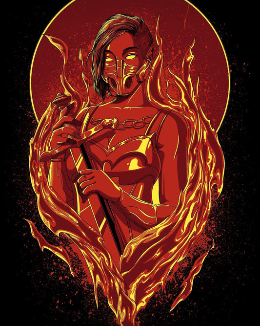 Ugnis / Fire Goddess Shirt (Womens)