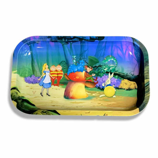 Alice and Friends Rolling Tray