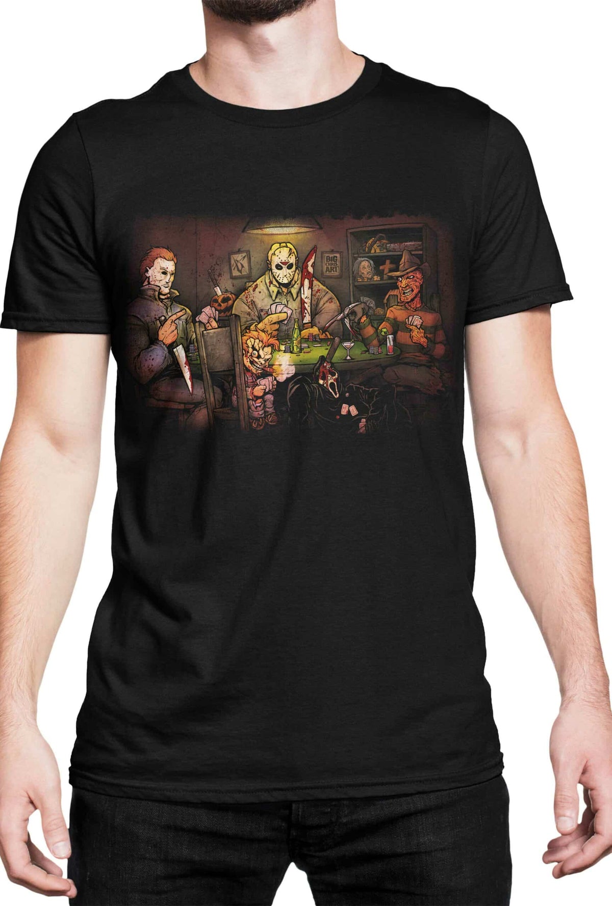 Slashers Playing Poker