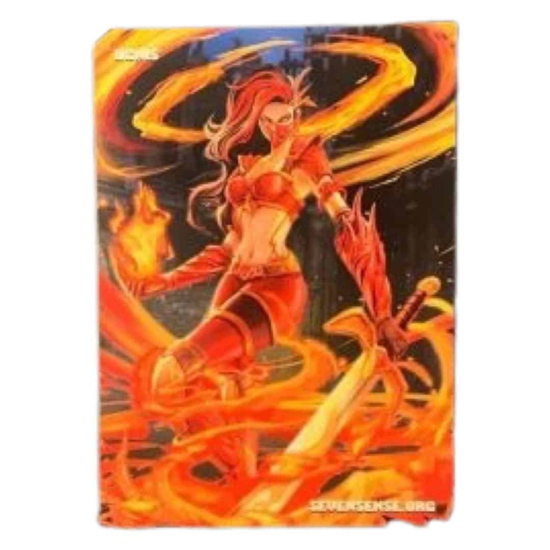 Quadrasesery / Element Goddesses: Shinji - 4 Sticker Set (2.5 x 3.5")