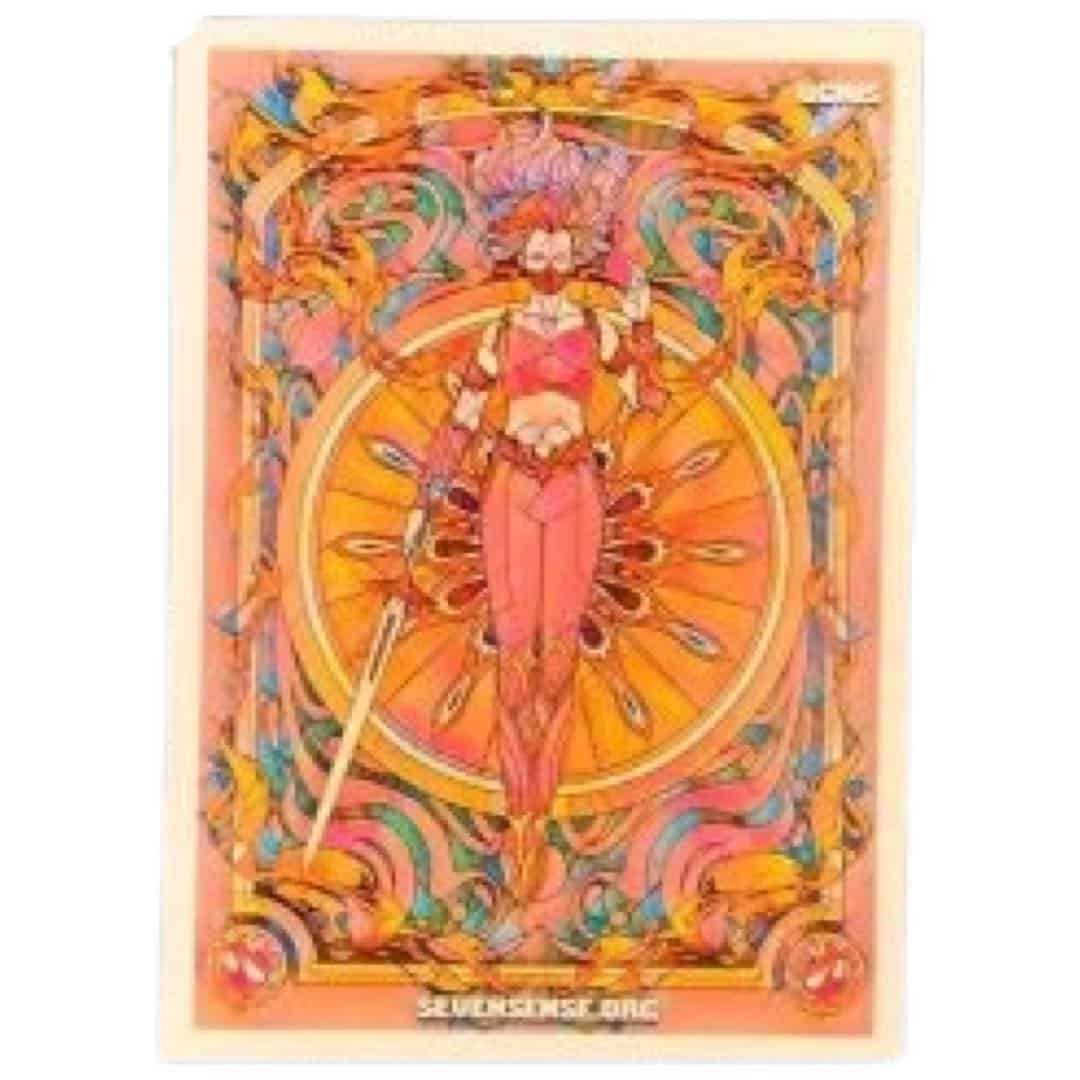 Quadrasesery / Element Goddesses: Stained Glass Design - 4 Sticker Set (2.5 x 3.5") Handpedia