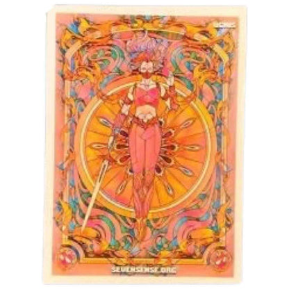 Quadrasesery / Element Goddesses: Stained Glass Design - 4 Sticker Set (2.5 x 3.5") Handpedia