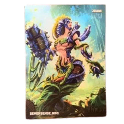 Quadrasesery / Element Goddesses: Shinji - 4 Sticker Set (2.5 x 3.5")