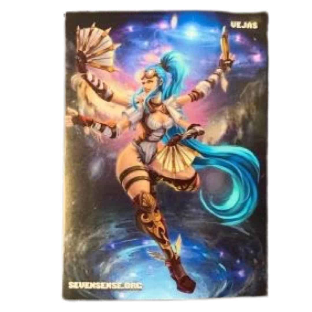 Quadrasesery / Element Goddesses: Shinji - 4 Sticker Set (2.5 x 3.5")