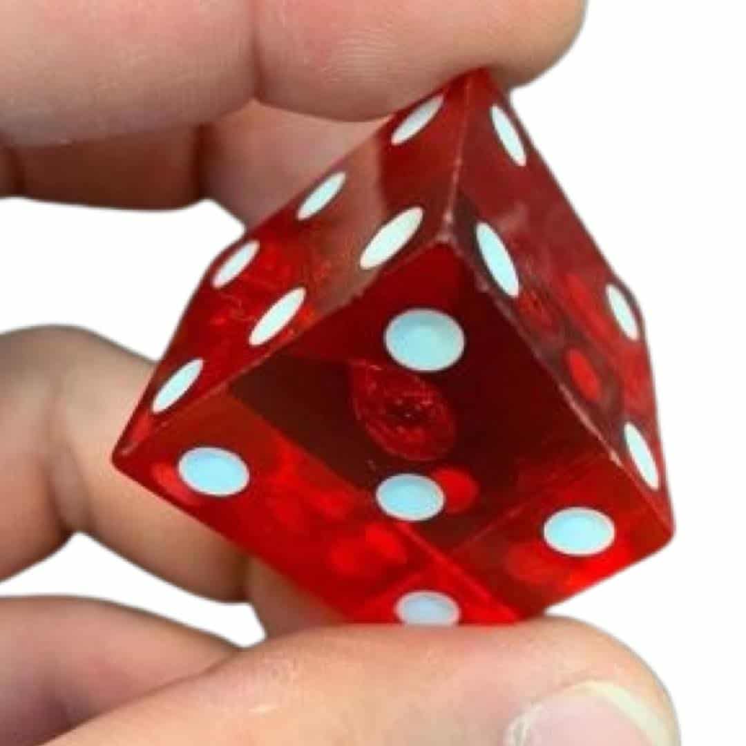 Crazy Trapezoid Translucent Dice