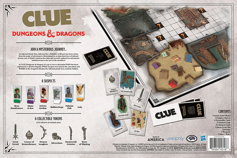 Clue Dungeons & Dragons