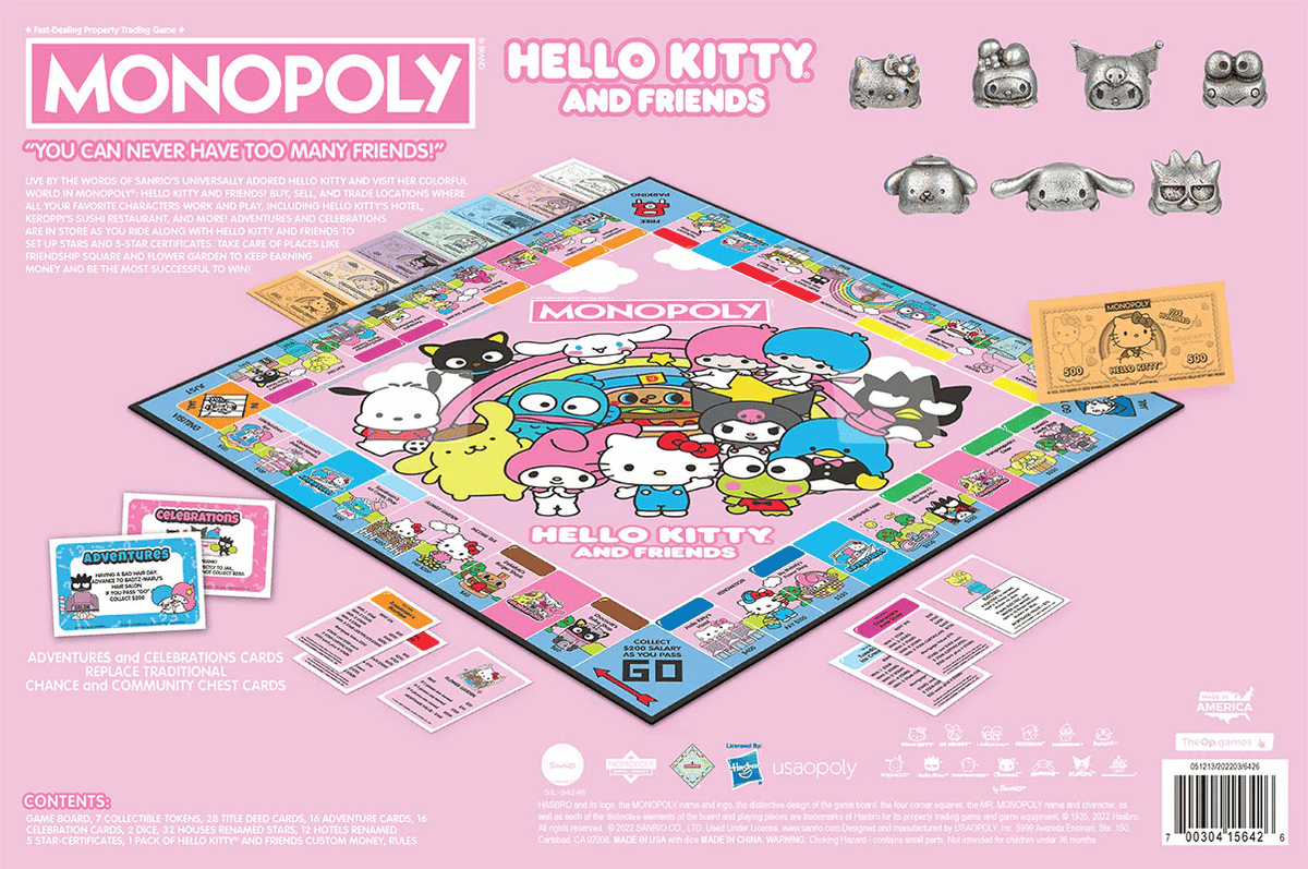 Hello Kitty Monopoly