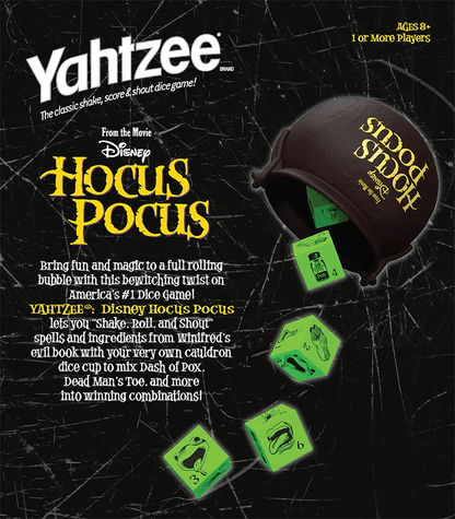 Hocus Pocus Yahtzee