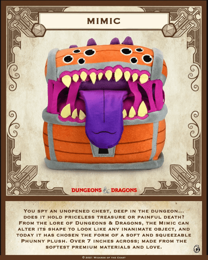 Dungeons & Dragons Mimic Plushie