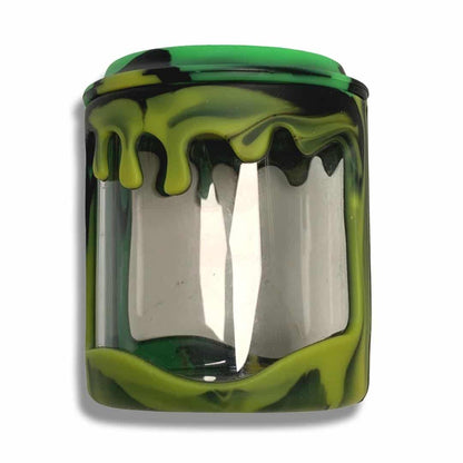 Silicone and Glass Jar