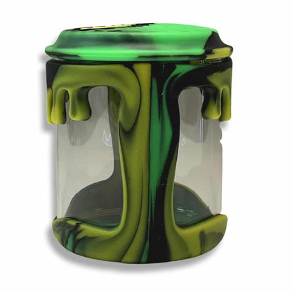 Silicone and Glass Jar