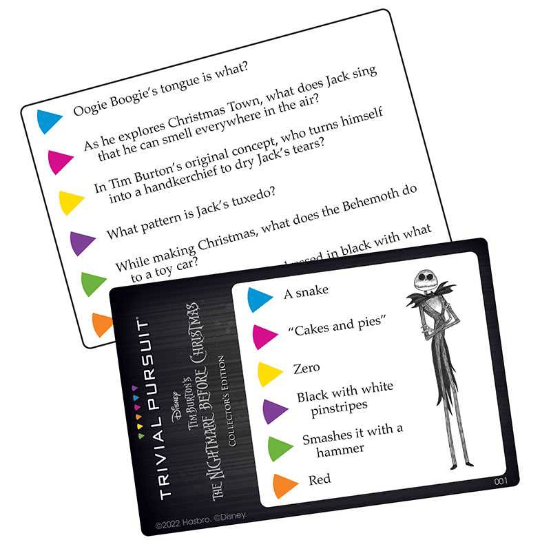 Trivial Pursuit Nightmare Before Christmas