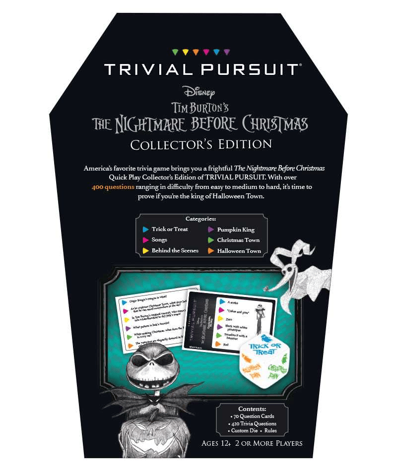 Trivial Pursuit Nightmare Before Christmas