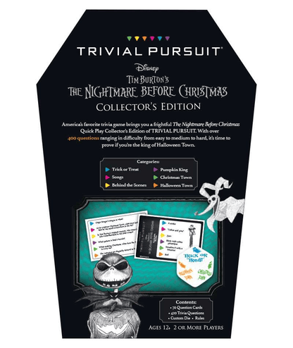 Trivial Pursuit Nightmare Before Christmas