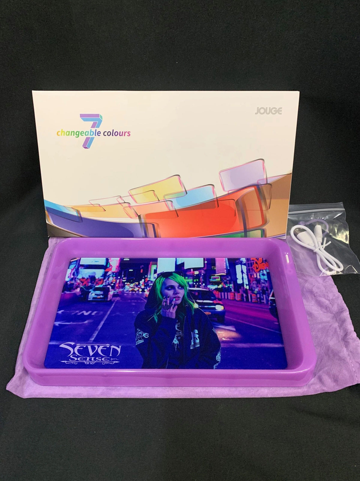 Seven Sense (Multi Color) LED Tray (NYC / Times Square)