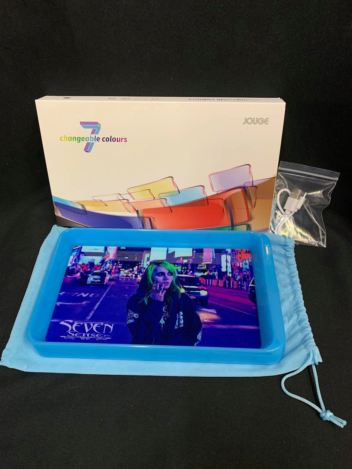 Seven Sense (Multi Color) LED Tray (NYC / Times Square)