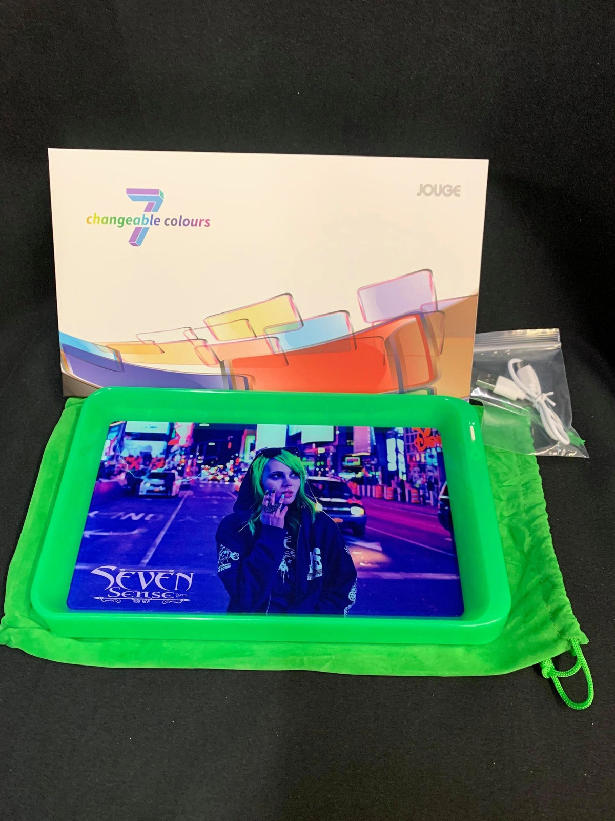 Seven Sense (Multi Color) LED Tray (NYC / Times Square)