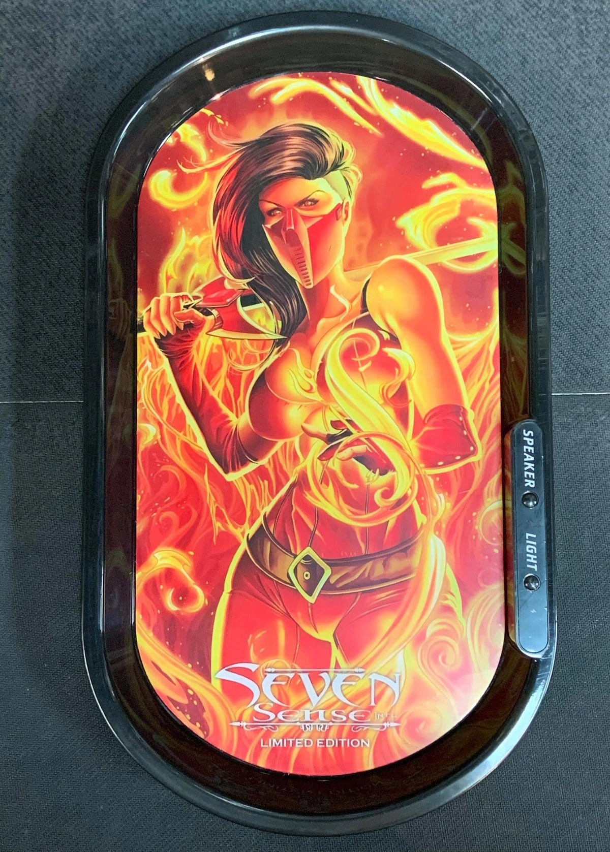 Elements Bluetooth Rolling Tray (Black)