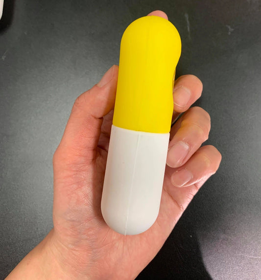 The Chill Pill Pipe with removeable glass bowl
