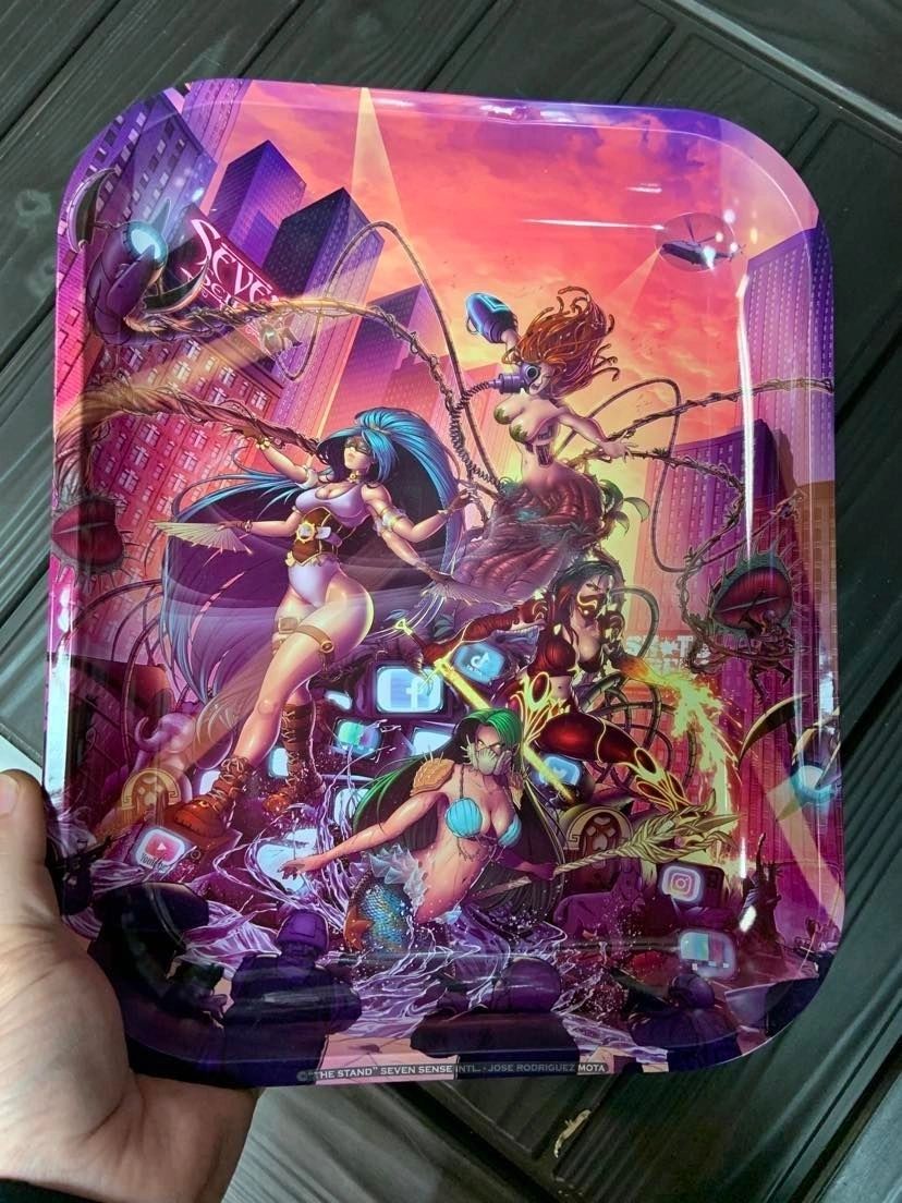 Quadrasesery: "The Stand" XL Rolling Tray