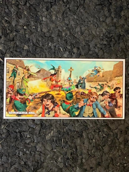 Quadraserey / Element Goddesses: 5 Sticker Set (2.5 x 3.5") Eduardo G