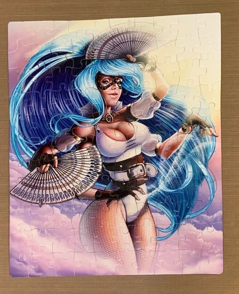 Quadrasesery aka Element Goddesses (Set of 4) Puzzles (via Venezuela)