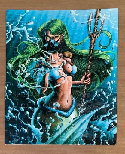 Quadrasesery aka Element Goddesses (Set of 4) Puzzles (via Venezuela)