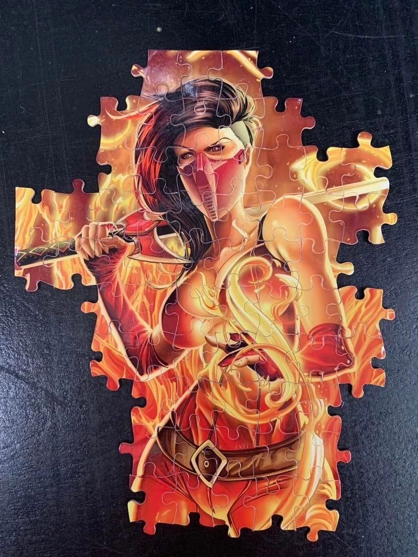 Quadrasesery aka Element Goddesses (Set of 4) Puzzles (via Venezuela)