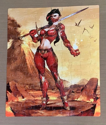 Quadrasesery aka Element Goddesses (Set of 4) Puzzles (via Spain)