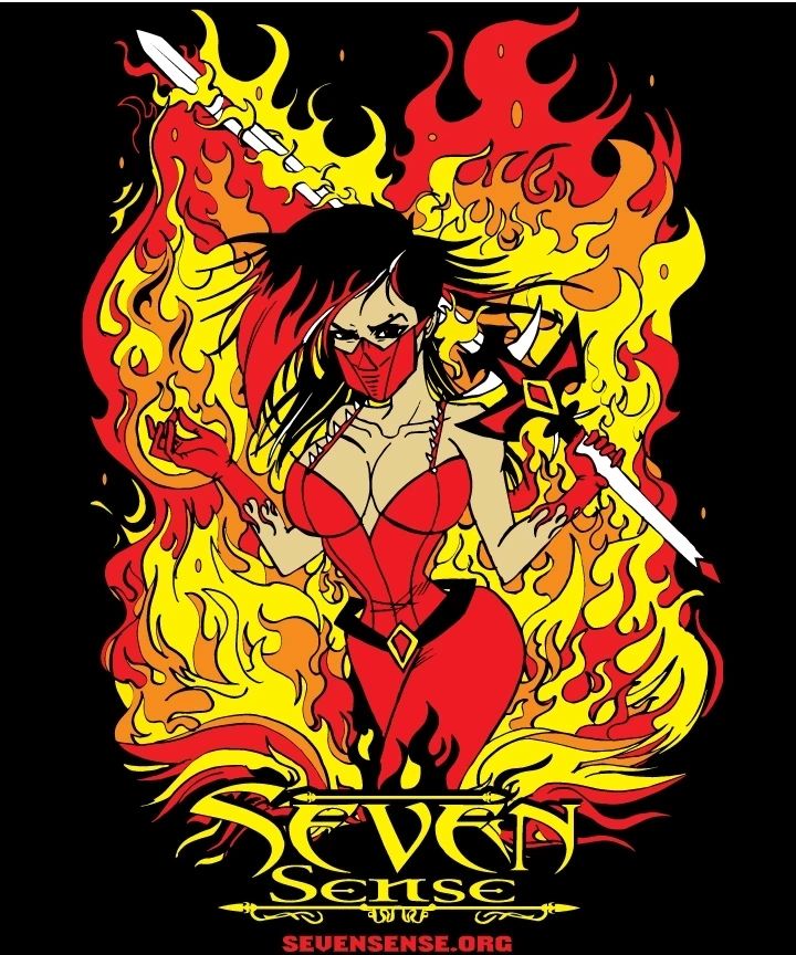 Goddess Elements Shirt: Ugnis (Fire)