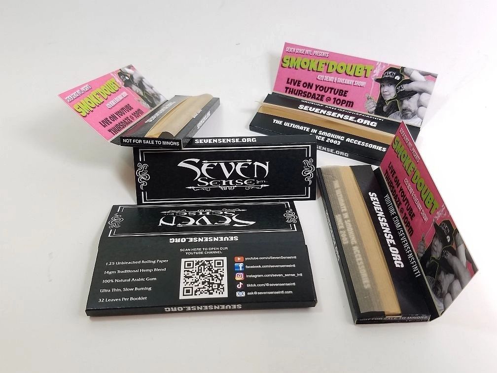 Seven Sense 1.25 Hemp Rolling Paper