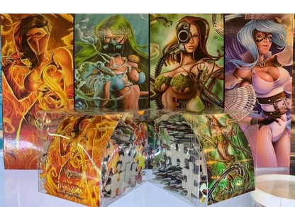 Quadrasesery aka Element Goddesses (Set of 4) Puzzles (via Venezuela)