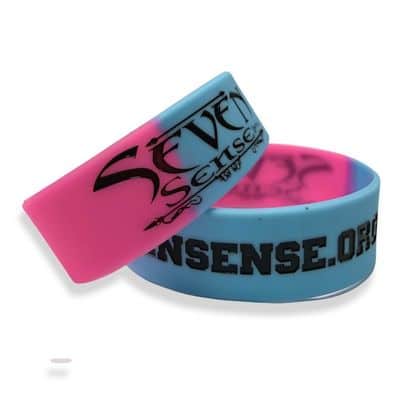 Seven Sense Silicone Super Bracelet (Brite Ones)
