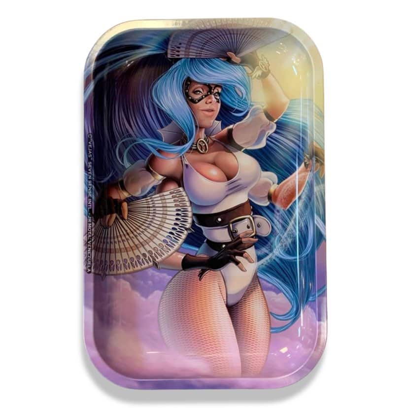 Vejas / Wind Goddess Rolling Tray (Signature Series)