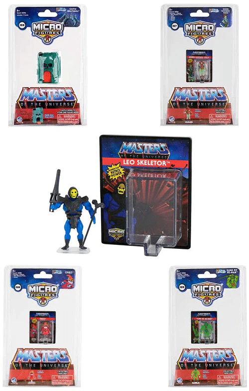 Worlds Smallest Toys Masters of the Universe Micro Action Figures